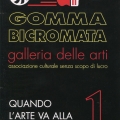 Gomma-bicromata-Galleria delle Arti -  Porretta Terme (2011)