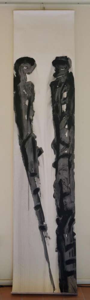 Sembianti - Acrilico su carta - cm 260x50 Sembianti - Acrilico su carta - cm 260x50