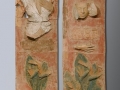 Seianti Thaunia - Terracotta dipinta - cm 152x90