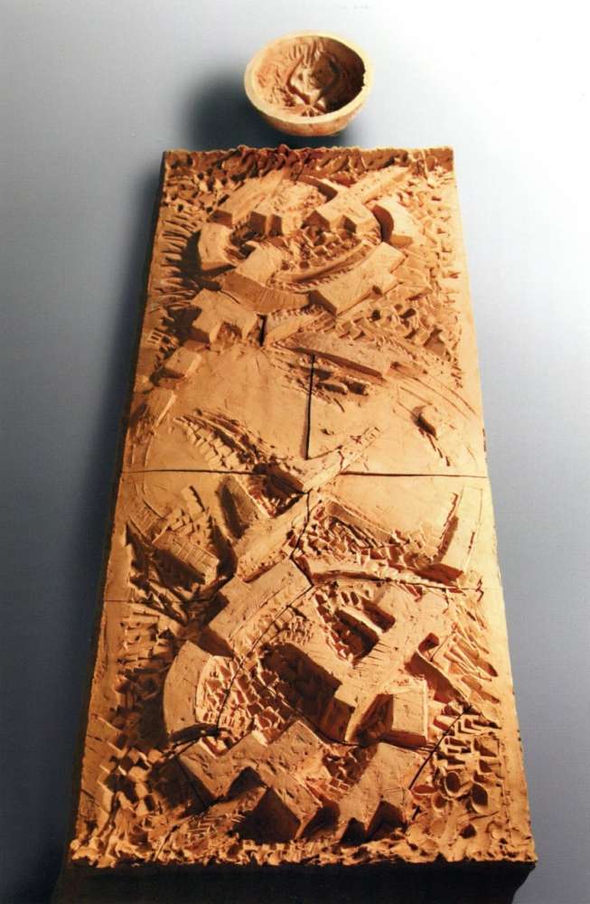 Emersioni - Terracotta - cm 284x95 Emersioni - Terracotta - cm 284x95