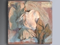 Magie notturne - Terracotta dipinta - cm 73x73,5